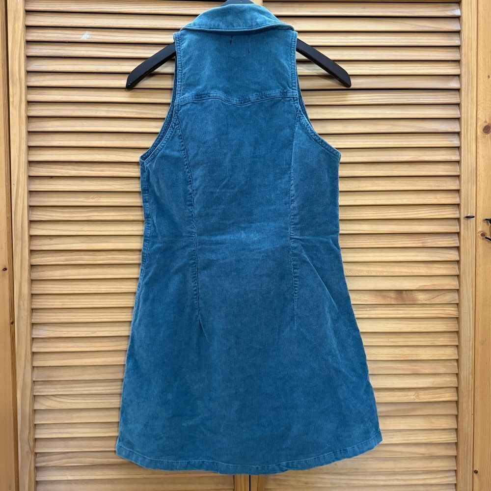 BDG Blue Denim corduroy dress size medium - Picture 4 of 5